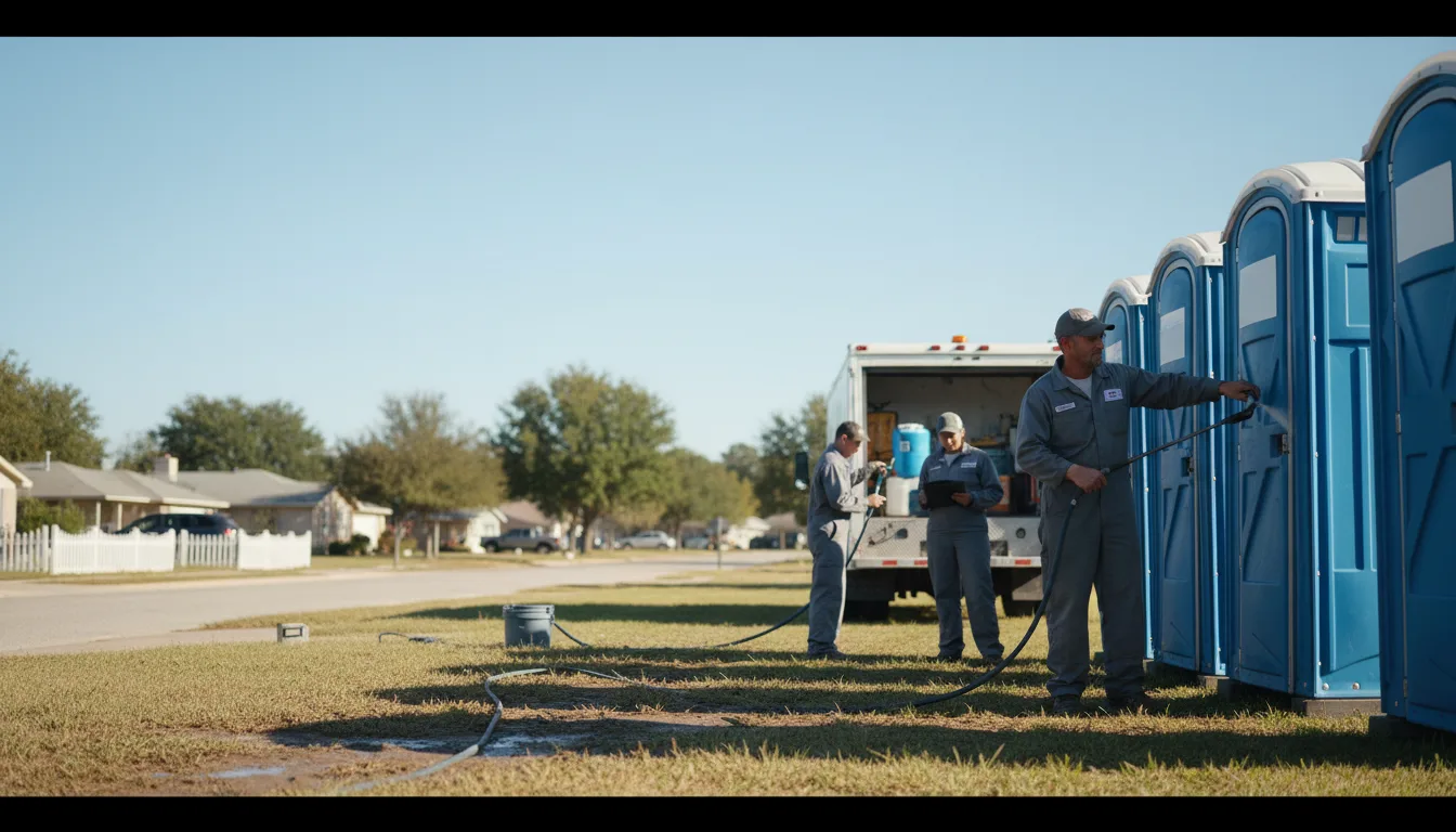 Long-Term Portable Toilet Rental in Dulac, LA near me